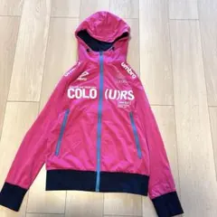umbro フード付きウィンドブレーカー ピンク S2028番