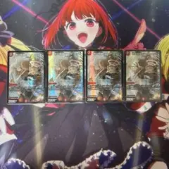 赤い稲妻テスタロッサ　GPプロモ　４枚セット 赤い稲妻 テスタロッサ テスタ・ロッサ gp プロモ 4枚セット
