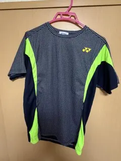 YONEX 半袖シャツ ネイビー ライムグリーン Lサイズ - メルカリ
