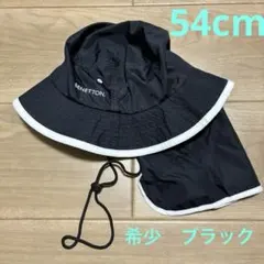 ベネトンキッズ UVカット帽子 子供用 日除けカバー あごひも付き 男の子女の子