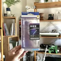 エレコム らくらくスマートフォン F-53E ケース ハイブリッド クリア　新品