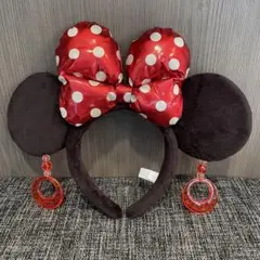 ミニー イヤリング ピアス カチューシャ ピンク 希少 ディズニー
