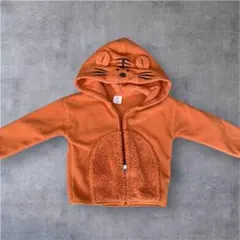 GAP baby 虎 パーカー オレンジ 100
