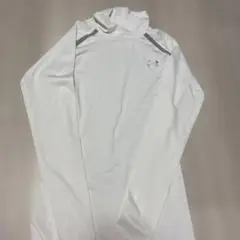 UNDER ARMOUR アンダーアーマー 長袖シャツ ホワイト S インナー