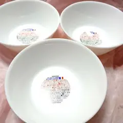 ヤマザキ春のパンまつり 人気の2024ボウル3コ セット 白いスマートボウル