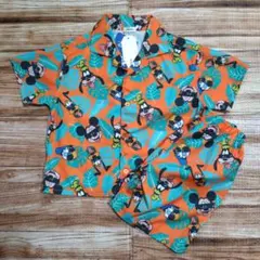 新品 未使用 ディズニー 半袖 セットアップ 上下 男の子 110