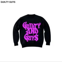 GUILTY GUYS ブラック スウェット