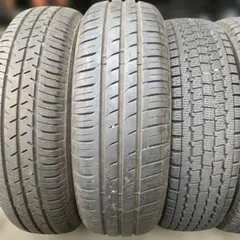最終値下げ‼️ ② 超バリ溝❗ 165/65R14 アルミ付き タイヤ