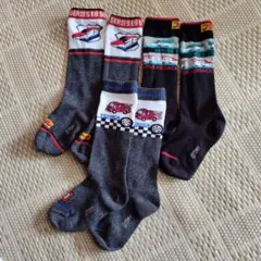 プラレール・トミカ キッズ靴下３足セット