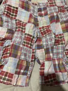GOODENOUGH チェック柄ショートパンツ イエローsizeM affa - メルカリ