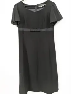 THEORIA ブラックドレス 13AR フレアスリーブ 3点セット フォーマル