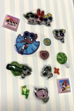 【正規品】パワーパフガールズ　シールおすそ分け☆*
