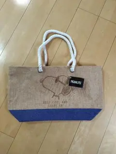 値下げしました！スヌーピー　ジュートバッグ