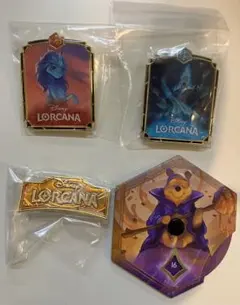 ロルカナ　ピンバッジ　ロアカウンターセット