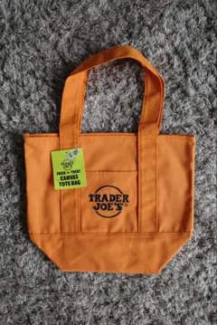 TRADER JOE'S ハロウィン限定ミニトートバッグ オレンジ