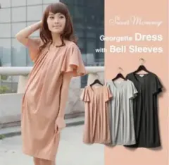 スウィートマミー 授乳ワンピース マタニティドレス