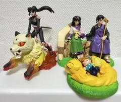 【美品】犬夜叉⭐︎フルタ⭐︎HGシリーズ⭐︎珊瑚と雲母⭐︎七宝⭐︎弥勒⭐︎フィギュア⭐︎4種