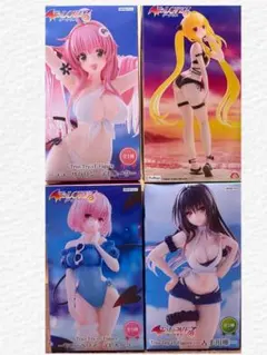 To LOVE る とらぶる ダークネス 金色の闇 古手川唯 ララ モモ 4個