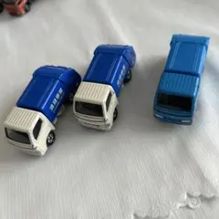 トミカ　傷あり　ゴミ収集車　3台セットのサムネイル
