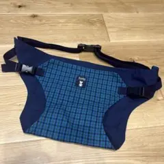 【美品】ファミリア チェアベルト　青