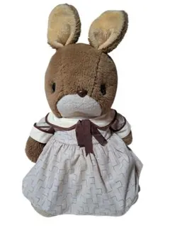 サンアローのウサギのぬいぐるみ 夢の回転木馬シリーズ 昭和レトロ 約