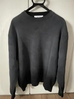 MONO-MART ダークグレー クルーネックセーター