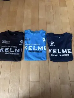 KELME プラクティスシャツ 3セット Sサイズ