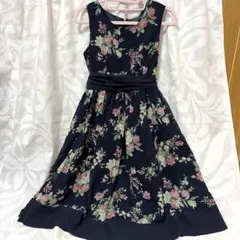 新品】クチュールブローチ 花柄スカラップワンピース フラワー 42