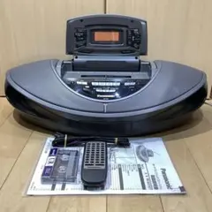 パナソニックCDラジカセRX-ED707中古品 Wカセットデッキ コブラトップのサムネイル