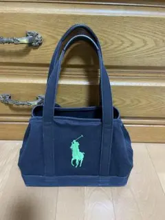 値下げ　ポロラルフローレン　底板付きトートバッグ