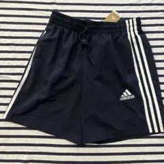 adidas ハーフパンツ ネイビー 3ストライプのサムネイル