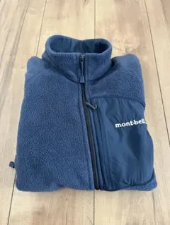 montbell Kid's 150 フリースジャケット ネイビー