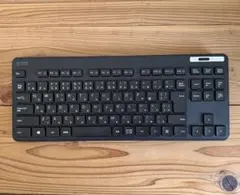 ELECOM ワイヤレスキーボード TK-FDM109T KBK