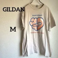 GILDAN Brain & Heart Tシャツ　【M】