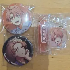 アイドリッシュセブン 棗巳波 缶バッジ アクリルキーホルダー セット