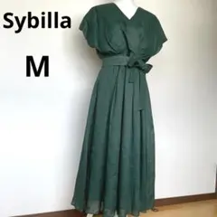 完売品✨シビラ リネン100% フロントクロス マキシ丈 ワンピース