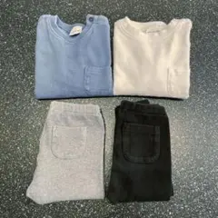 【保育園着まとめ売り】男の子80サイズ4着セット