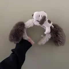 ユニバ　スヌーピーのカチューシャ