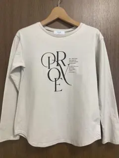 SLOBE IENA スローブイエナ PLOVEロゴ ロングTシャツ 完売品