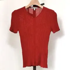 エンポリオアルマーニ リブニット 38 レッドのサムネイル