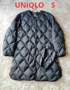 【廃盤/希少】UNIQLO ウルトラライトダウン リラックスコート 黒 S