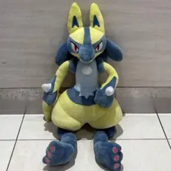 ポケモンめちゃもふぐっとぬいぐるみ 黄色いルカリオ