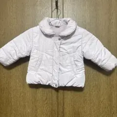 petit main バックリボンダウンジャケット　80cm