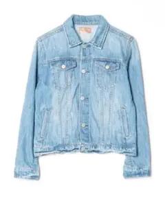 earth music & ecology デニムジャケットライトブルー