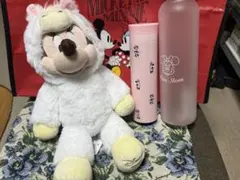 ディズニーストア ミニー干支ぬいぐるみとウォーターボトル3点セット