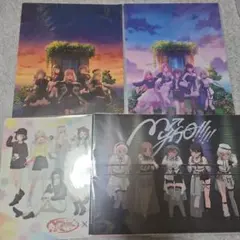 モブサイコ100 原画集 クリアファイル ポスカまとめ売り - メルカリ