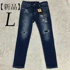 AZUL BY MOUSSY 未使用 y2k 平成 ダメージ スキニー デニム