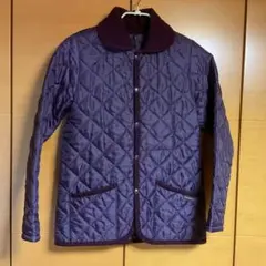 ラベンハム　キルティングジャケット　コート　ダークパープル　匿名配送