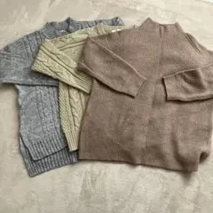 レディース　ニットセーター 3点セット＊お値下げ＊