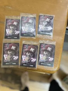 ワンピース チョッパー トレーディングカード 6枚セット